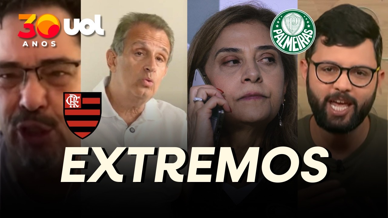 FLAMENGO E PALMEIRAS TÊM CAMINHOS OPOSTOS! 'UM SE ISOLA DA REALIDADE'; COLUNISTAS COMPARAM