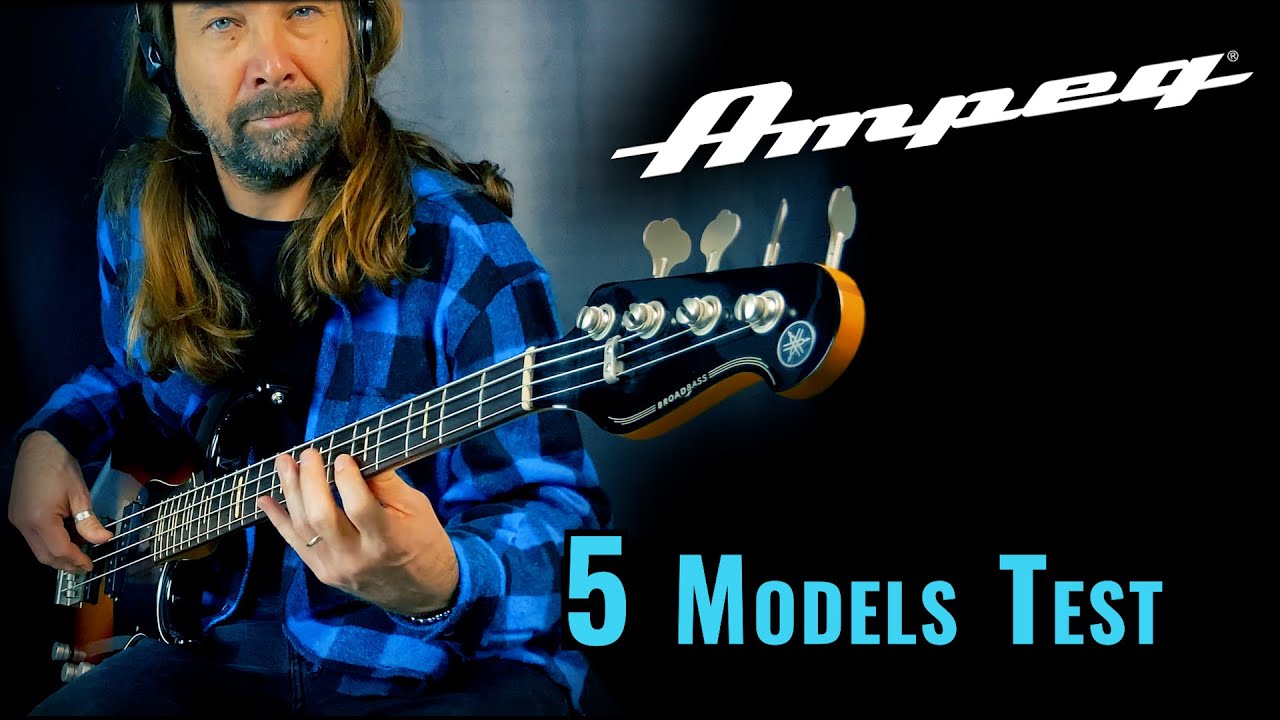 AMPEG 5 MODELS TEST (NO TALK): SGT-DI, Rocket Bass, SVT-4 Pro (Helix), BA 300, SVT Heritage (Suite)
