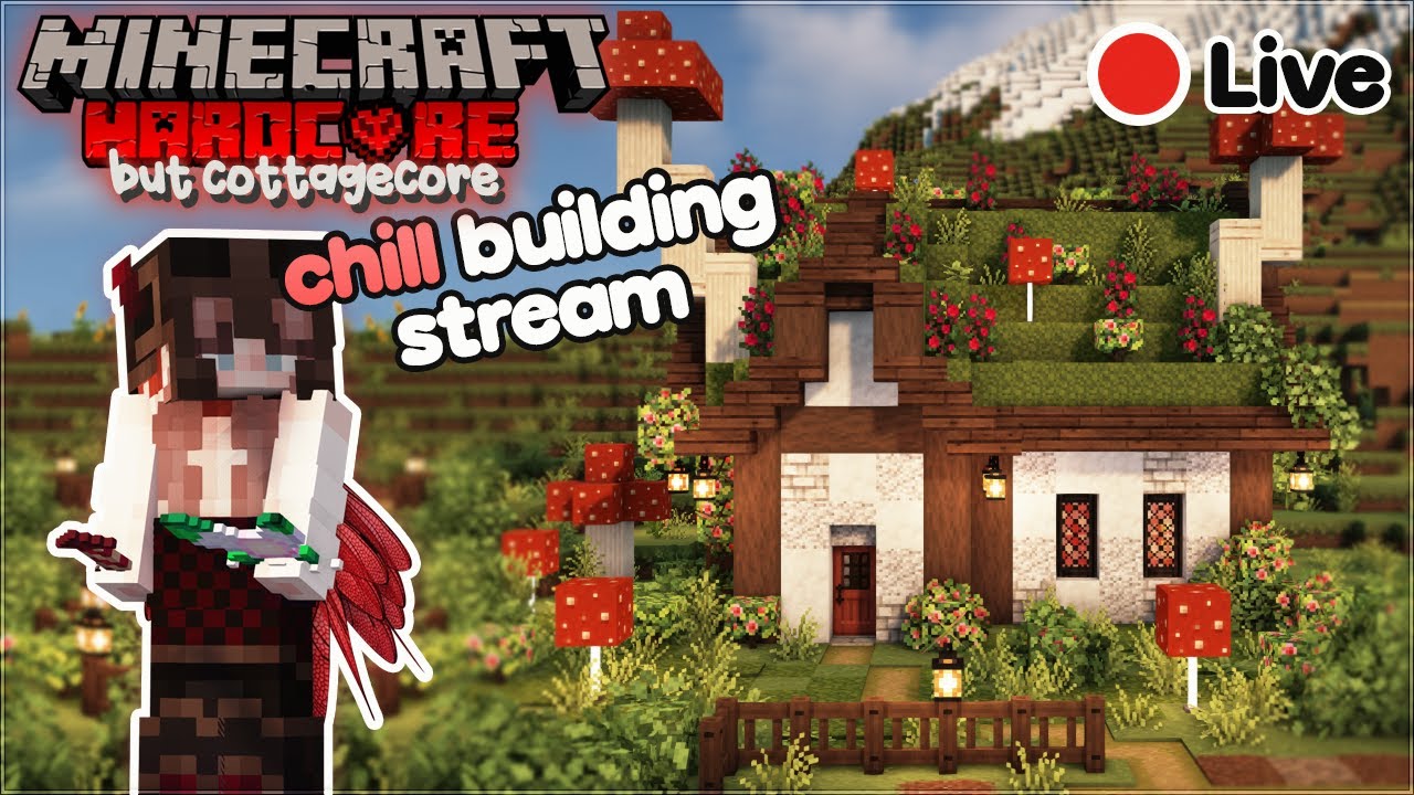 💖 base decorating stream!~ ⭐minecraft hardcore