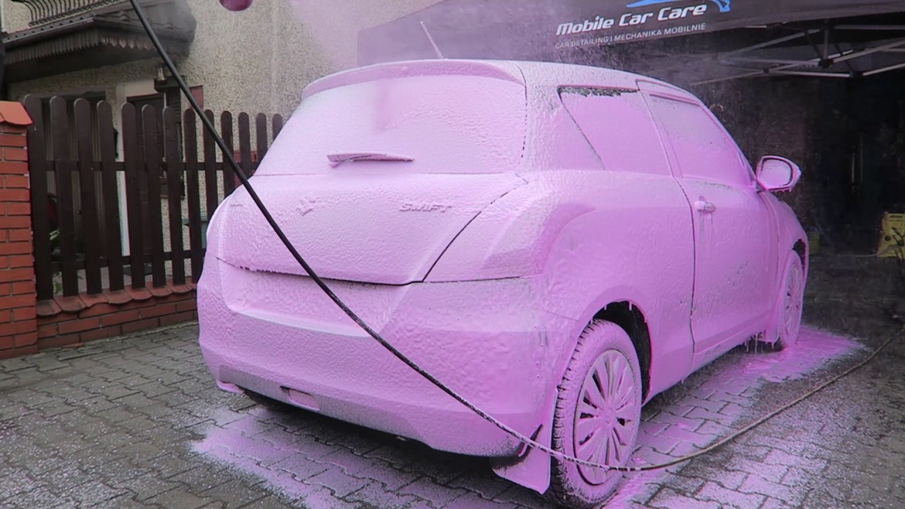 Shiny Garage Pink Foam Piana Aktywna pan-samochodzik.com