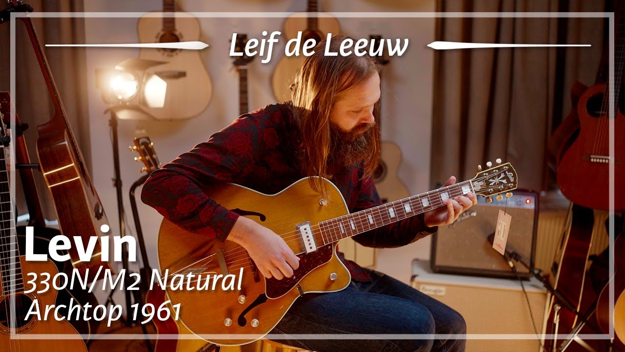 Levin 330N/M2 Natural Archtop 1961 played by Leif de Leeuw | Demo