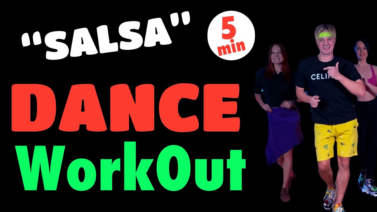 5 Minutes SALSA - DANCE WorkOut for absolute beginners by 📲”Dance With Oleg” APP