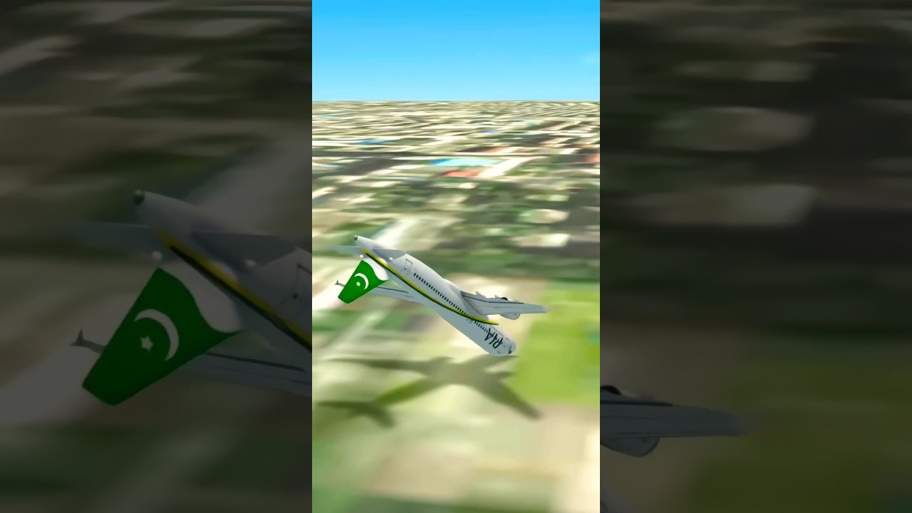 Imitating PIA Flight 8303 Crash #flightsimulation #aviation #landing #crash #crashlanding #rfs