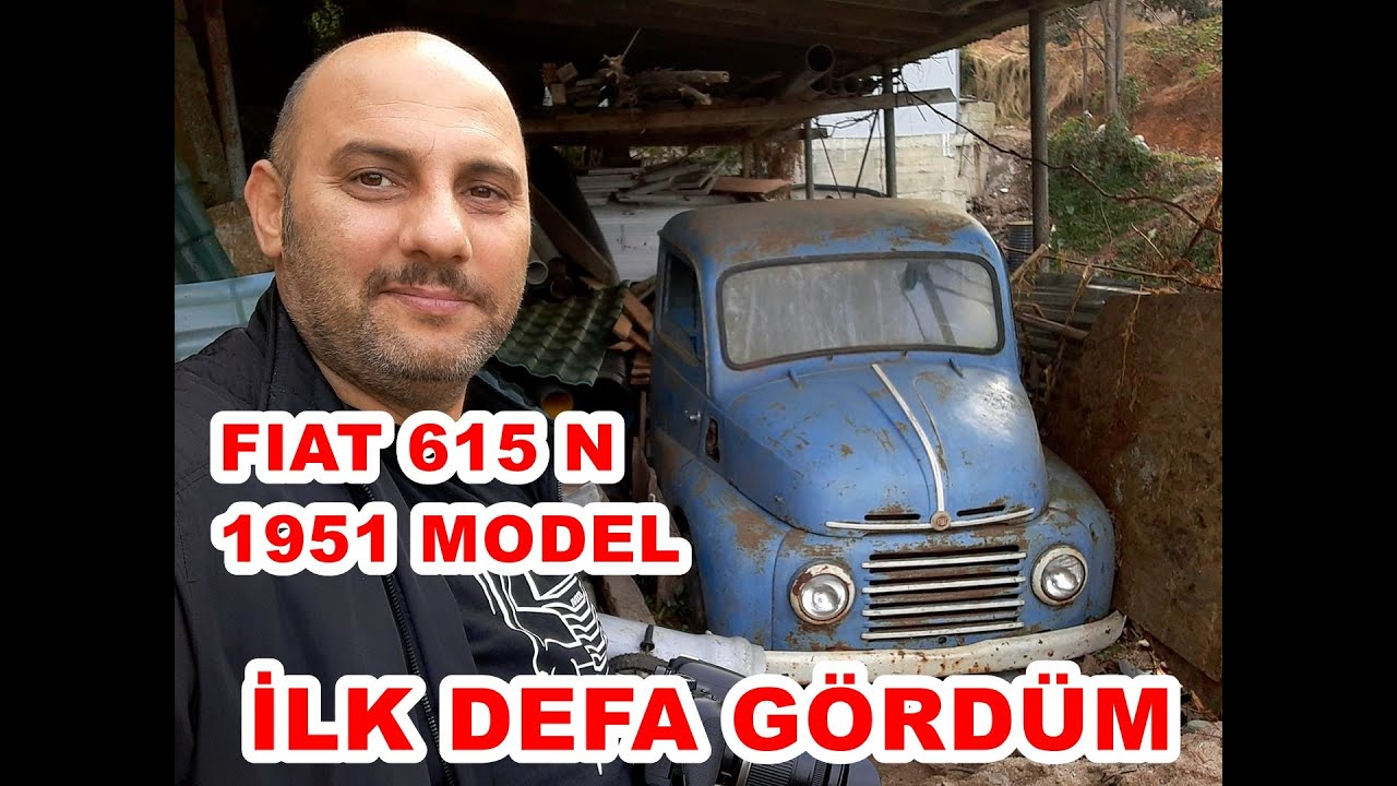 NOSTALJİ KAMYON 1951 MODEL FIAT 615 N / EFSANE GÜZELLİK