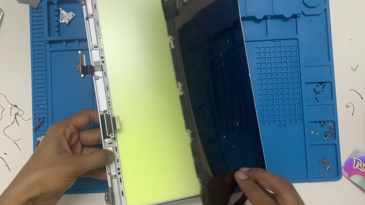 Apple MacBook A2442 A2779 A2992 2021-2023  14 inch internal LCD removal #macbookproscreenreplacement