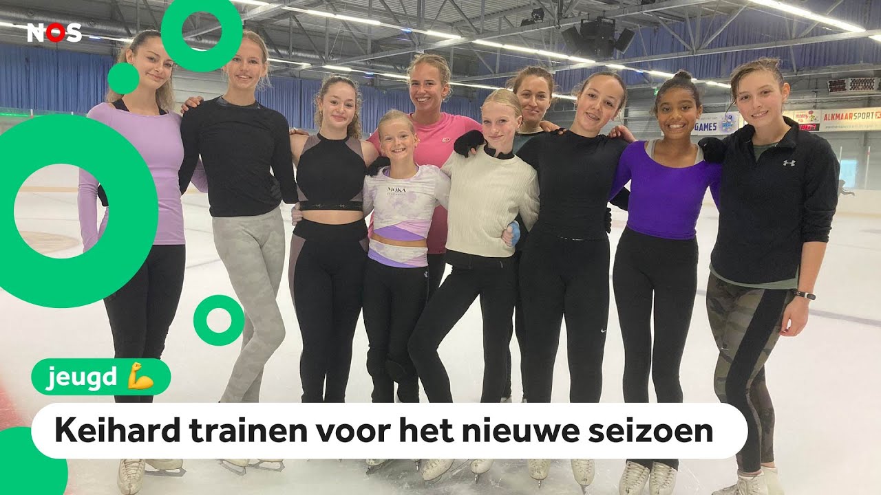 Op kunstschaatskamp in de zomer: 'Hier is het altijd koud'