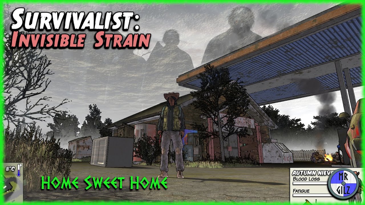 Setting Up Camp In This Fantastic Budget Zombie Survival Game | Survivalist Invisible Strain