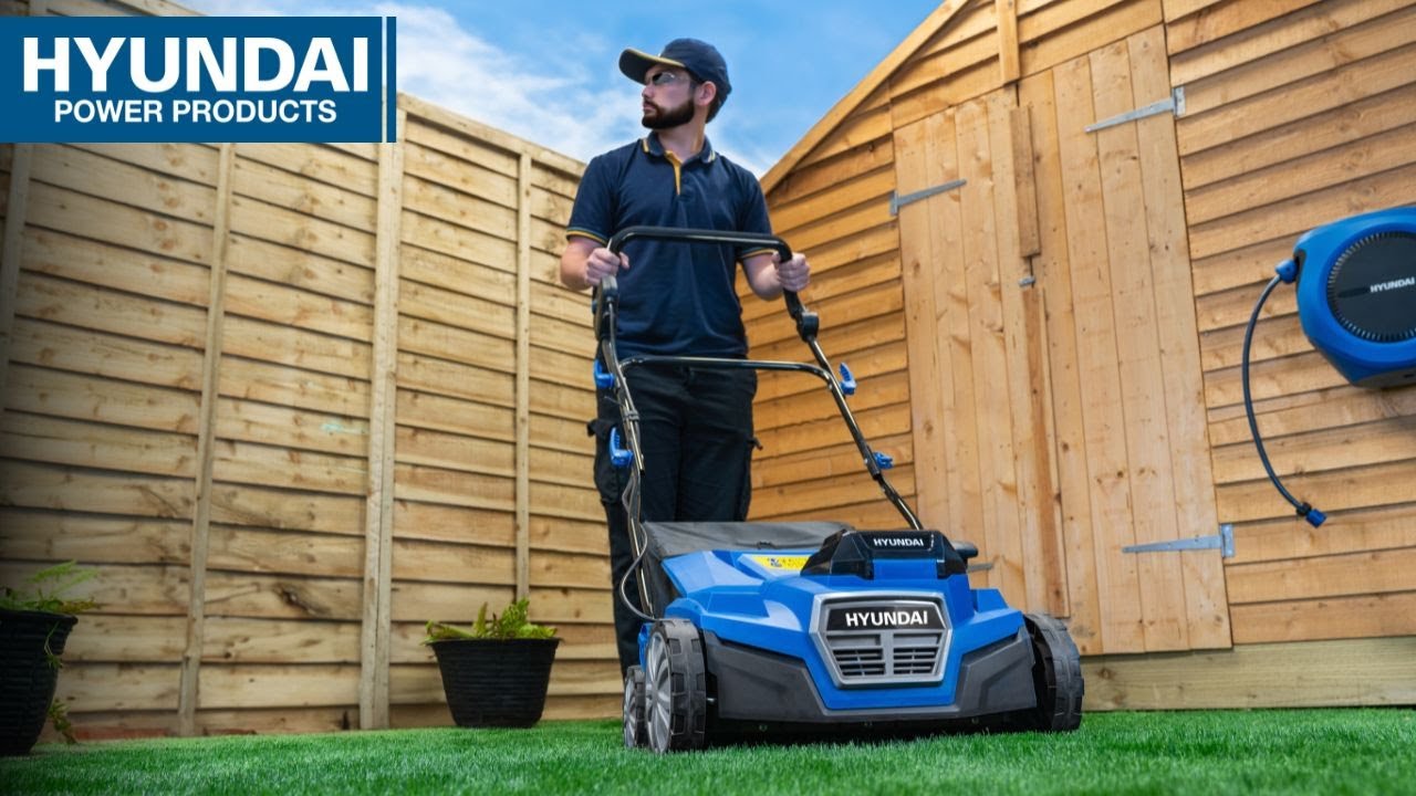 The SECRET to Vibrant Artificial Grass - Our Hyundai Cordless Artificial Lawn Sweeper | HY2197
