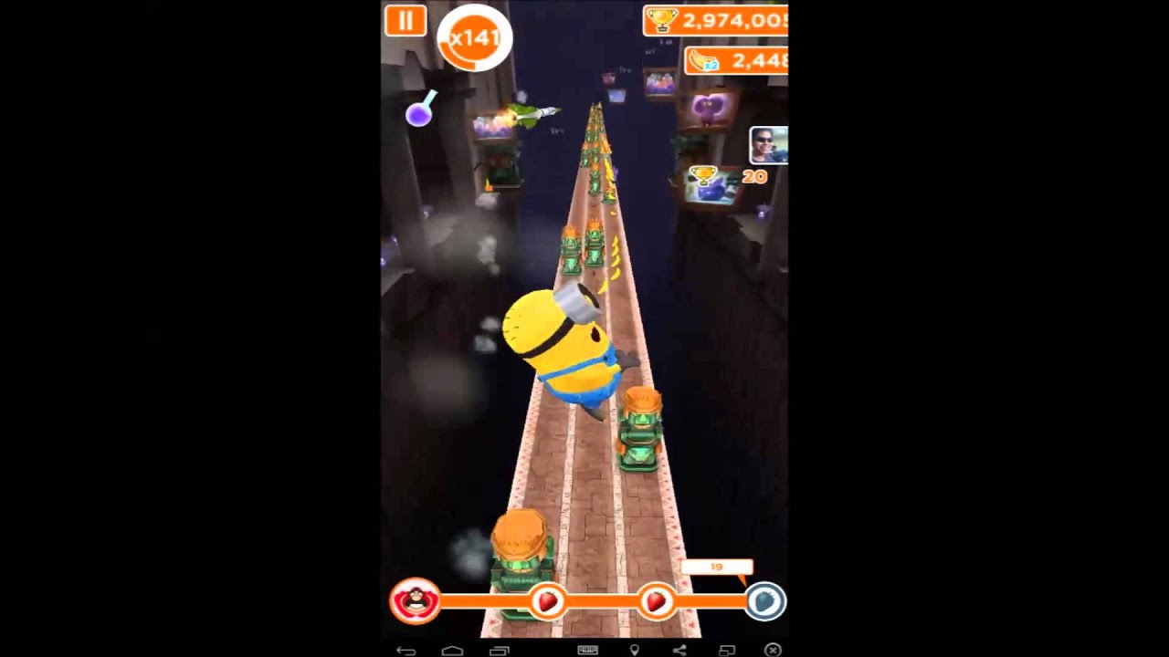 Despicable Me Minion Rush - Level 405 2/2 and 406 All 6 Fruits El Macho's Lair