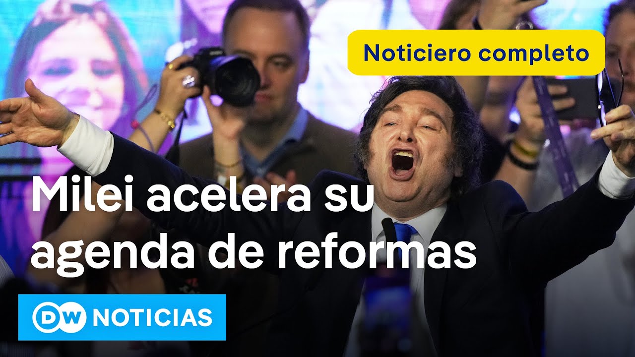 🔴 DW Noticias 27 de octubre: Milei llama al diálogo para sostener el respaldo de Washington