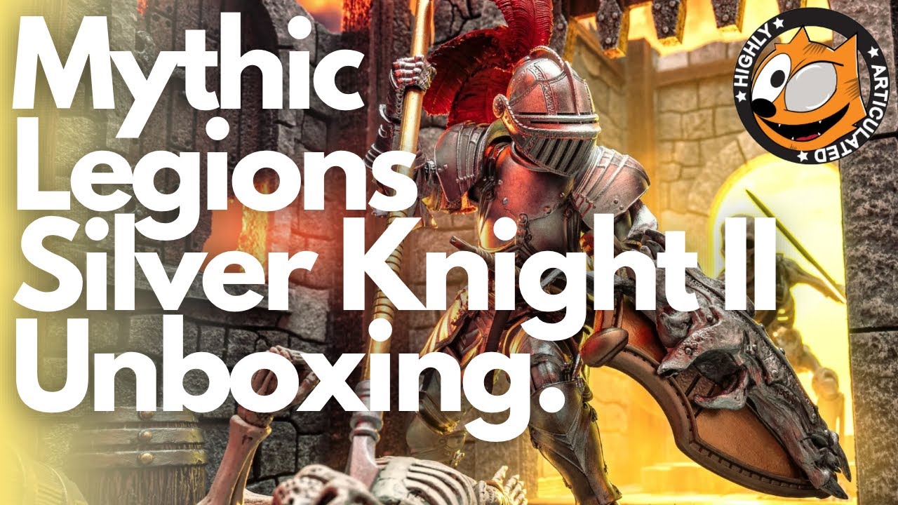 Распаковка Mythic Legions Silver Knight II.