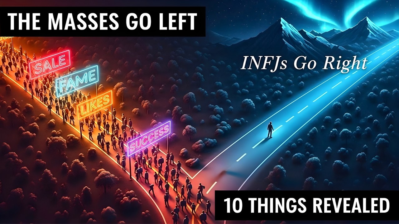 10 вещей, к которым стремится большинство людей, но INFJ преодолевают их.