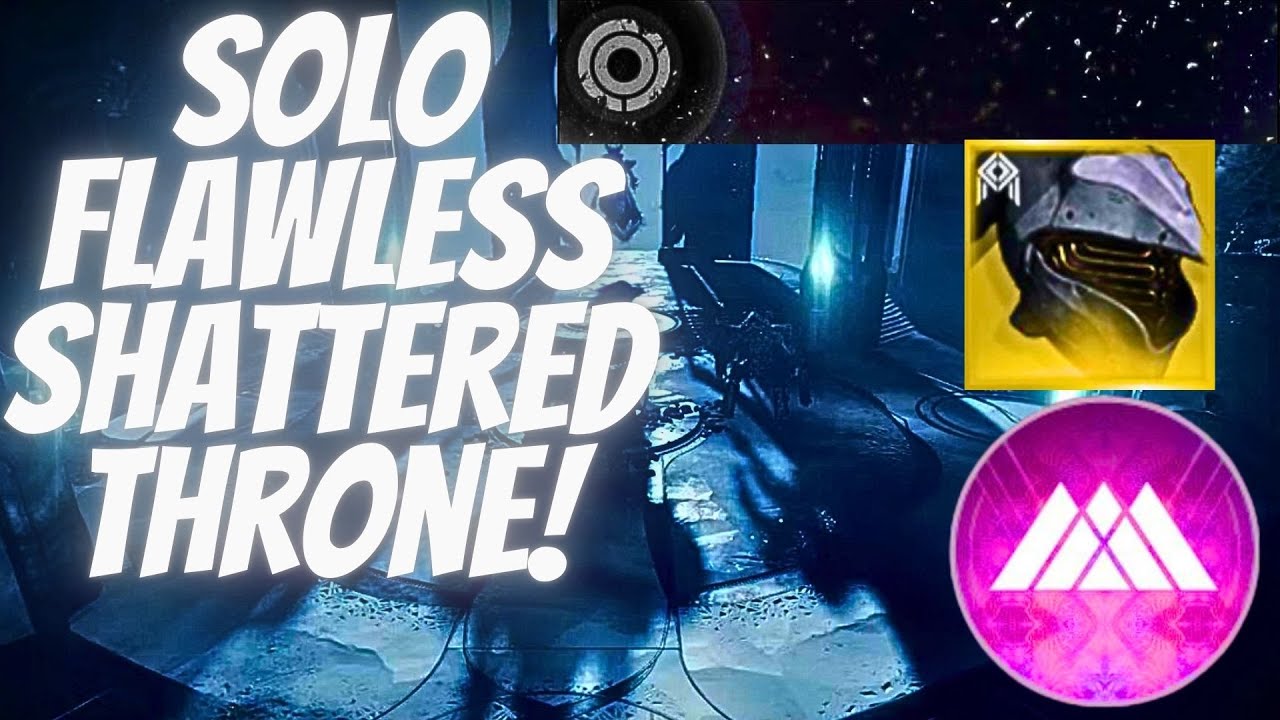 Solo Flawless Shattered Throne With Commentary- Prismatic Warlock