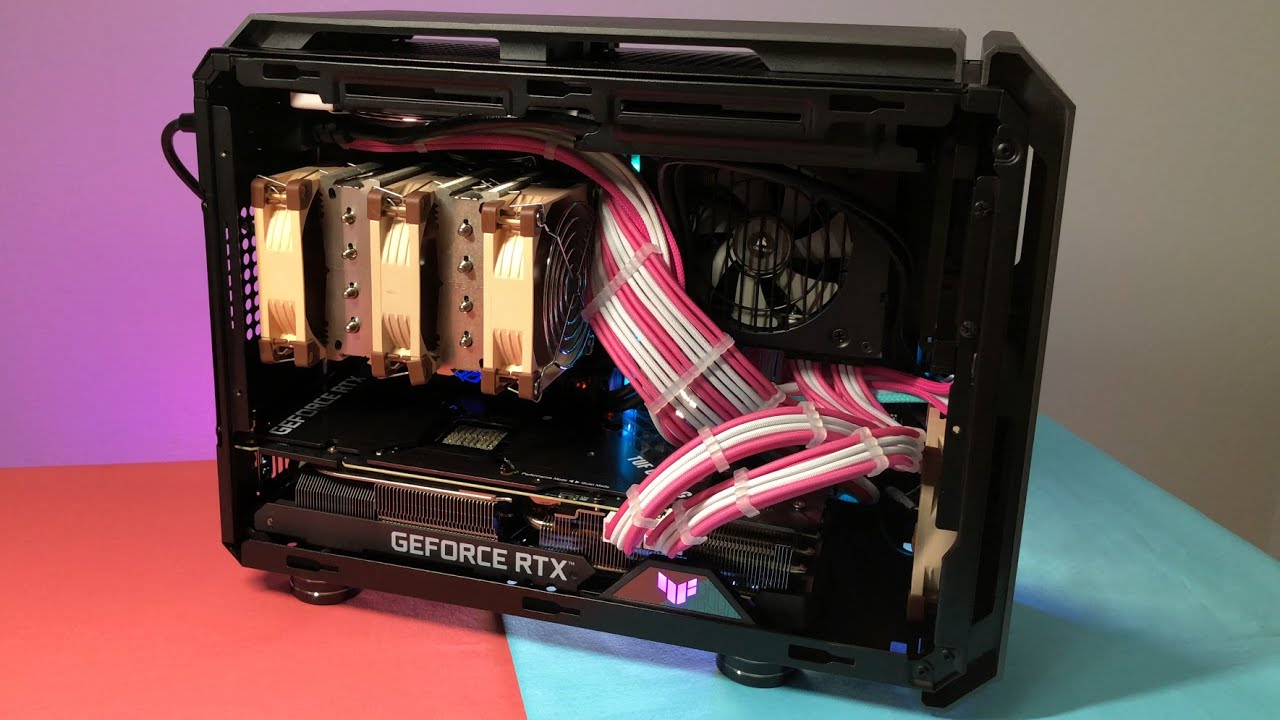 The Redemption - Cougar QBX + RTX 3090 Clean Build