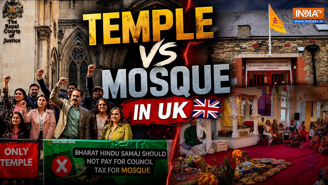 UK Hindu Temple vs Mosque Dispute Explained | Peterborough High Court Case | World News