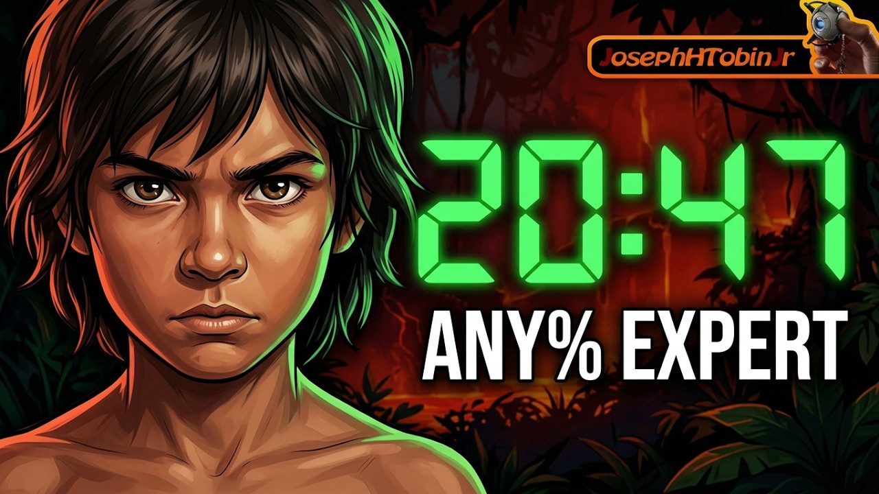 Jungle Book Any% (Expert) - 20:47 (World Record)