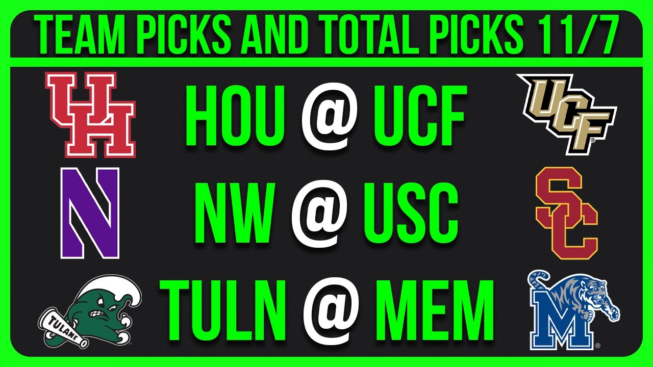 College Football Picks Today 11/7/25 NCAAF Week 11 Betting Picks and Predictions