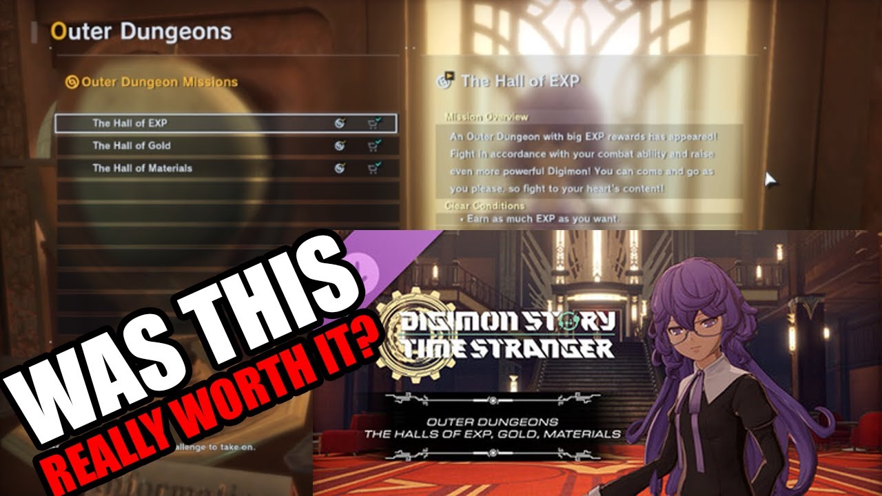 IS THE OUTER DUNGEON DLC WORTH IT? | Digimon Story: Time Strangers Review & Breakdown