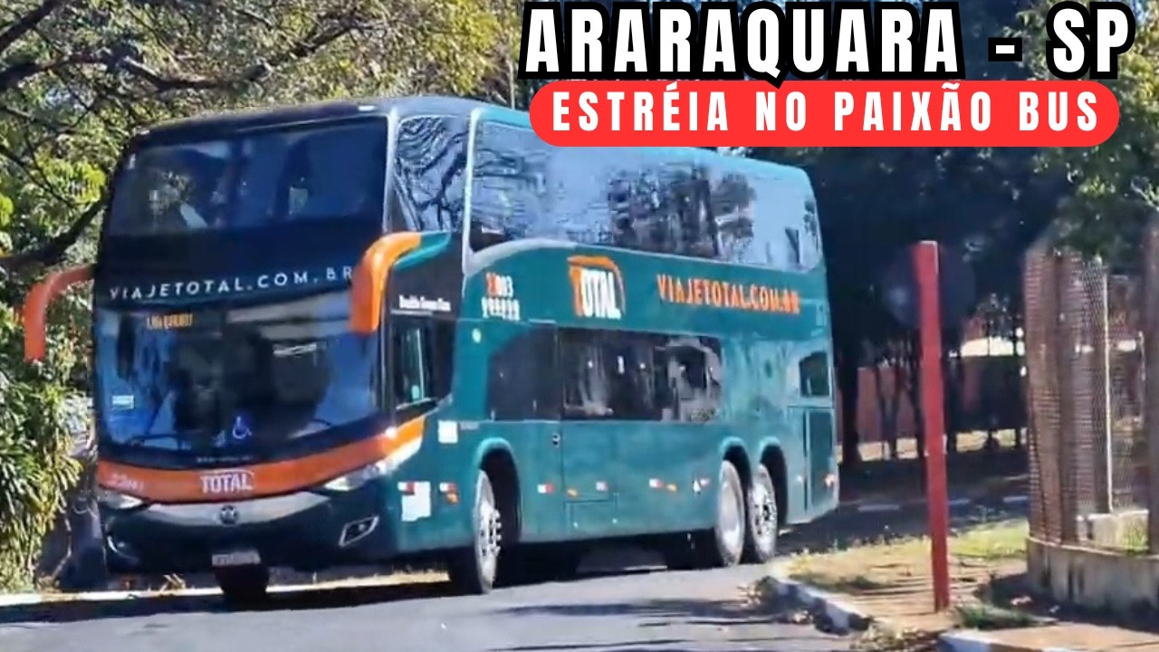 ESTRÉIA NO PAIXÃO BUS ! RODOVIÁRIA DE ARARAQUARA CHEGANDO NO CANAL !!!