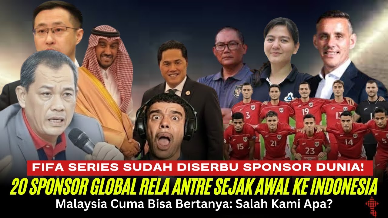 20 Sponsor Global Antre ke Indonesia, FIFA Series Jadi Bukti: Garuda Kini Raja Asia Tenggara!
