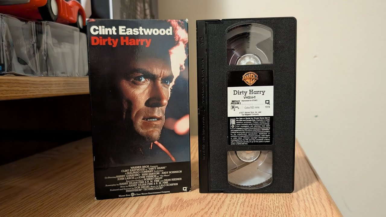 Dirty Harry VHS (quick show off)