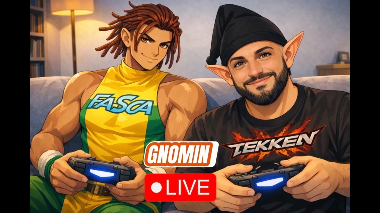 🔴 AO VIVO AGORA! Eddy Gordo na Ranked do Tekken 8 | GNOMIN