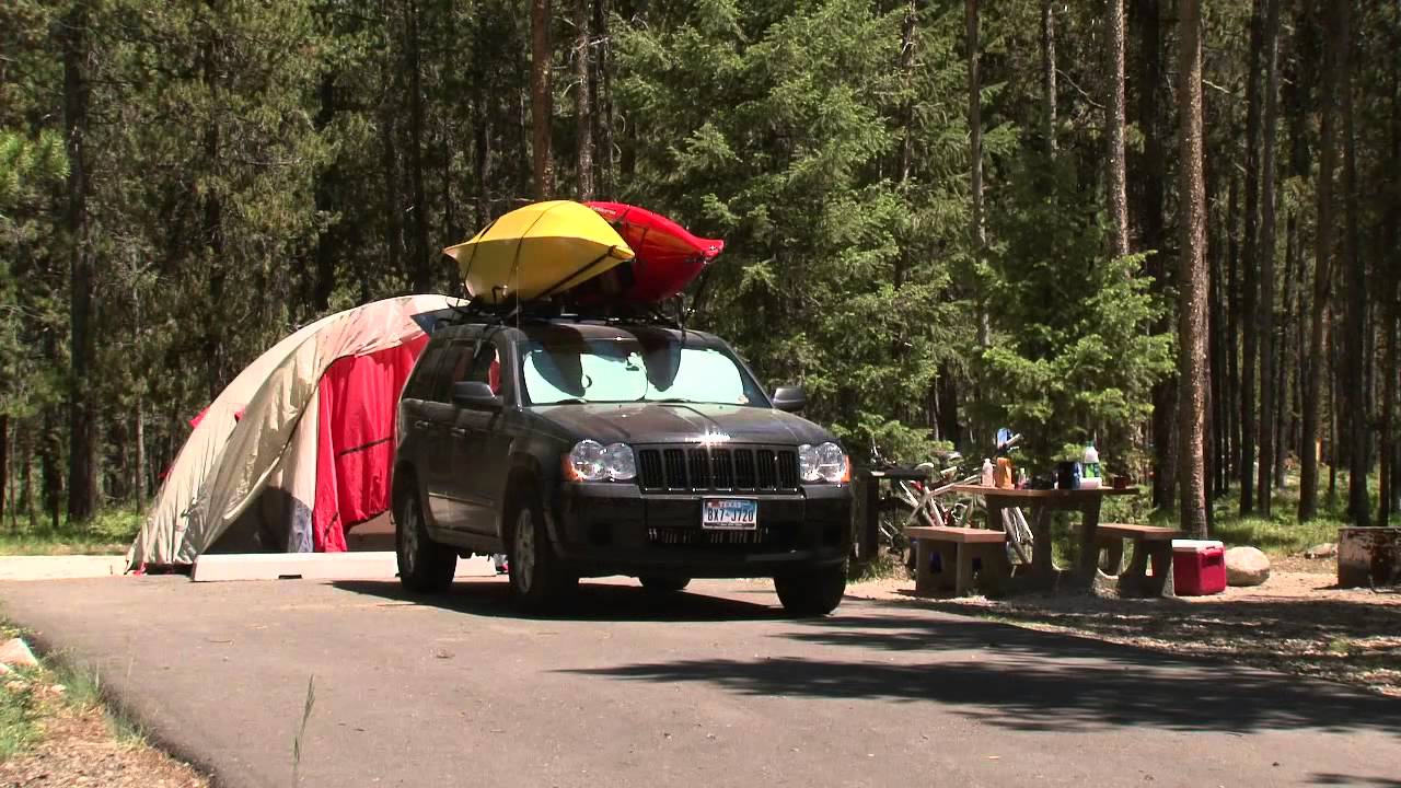Shoreline Campground on the Boise National Forest in Idaho