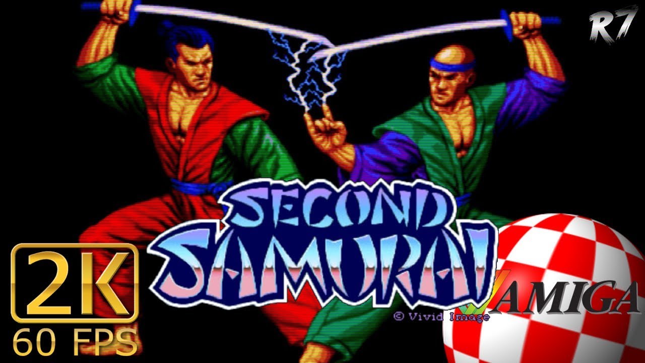 Second Samurai (AGA) | Amiga | Intro & Gameplay | 2K 1440p 50FPS