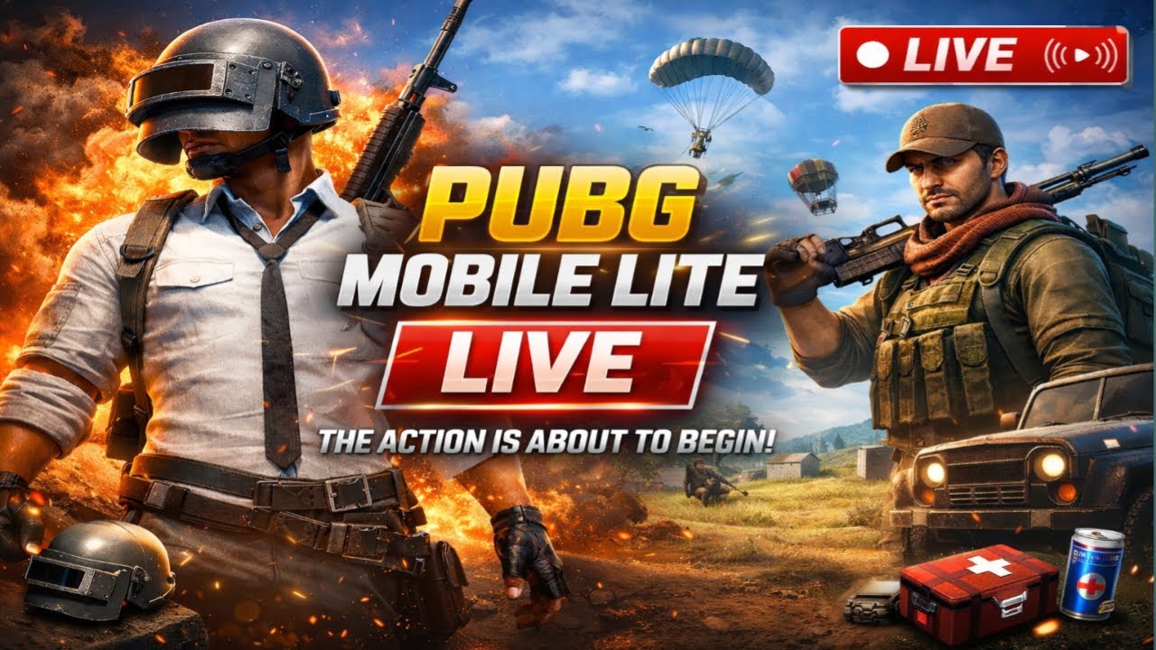 PUBG Mobile Lite LIVE 🔥 | Intense Gameplay | Solo VS Squad | 7T DARK