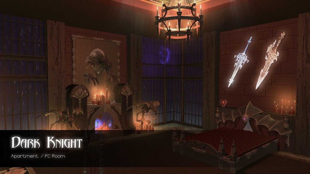 Dark Knight Room - House Walkthrough FFXIV