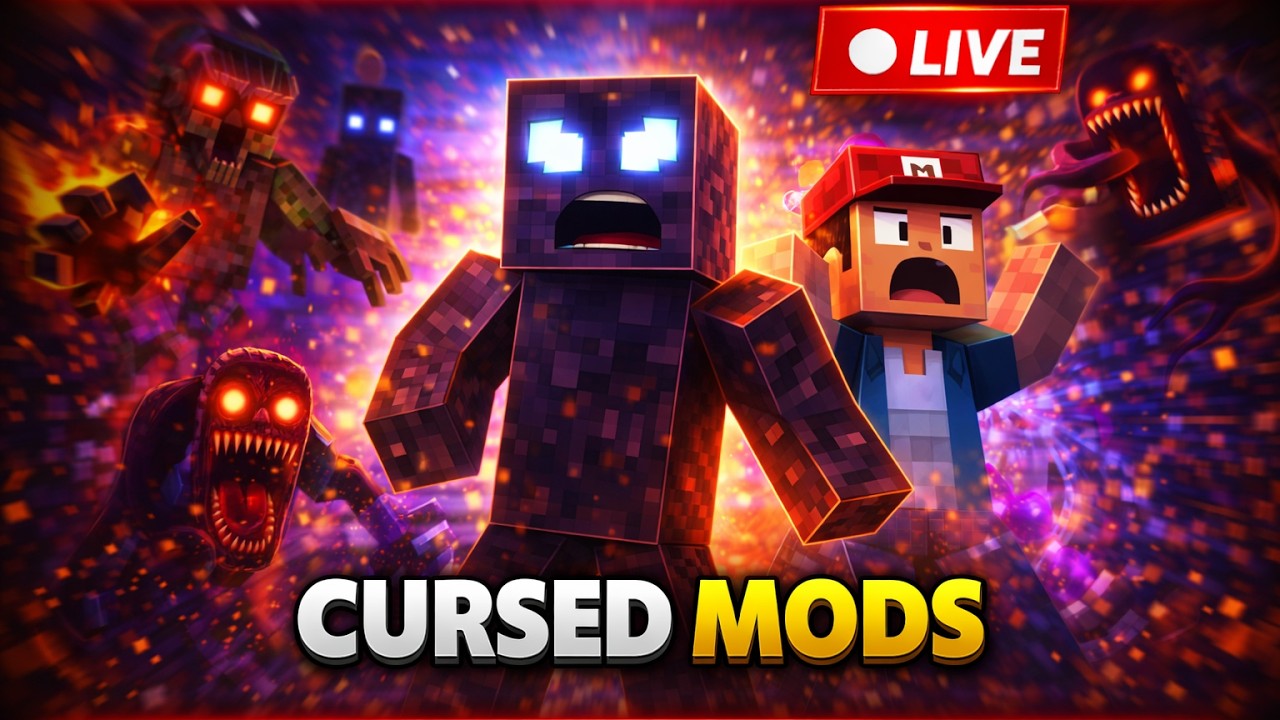 🔴 LIVE Testing Random Minecraft Bedrock Mods…