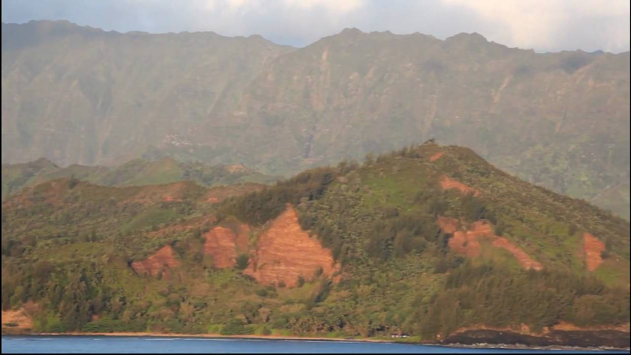 Mountain Ridge over Hanalei Bay