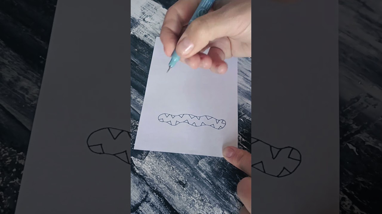 Simple zenart patterns with arcs and triangles. #зенарт #zenart #art #doodling #дудлинг