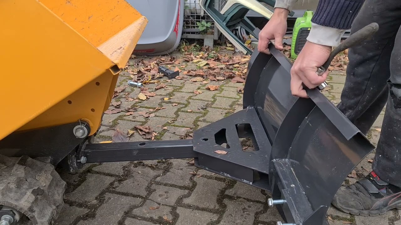 #lumag  #SchneeSchild  planierschild Montage