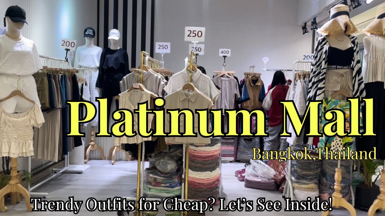 Inside Platinum Mall Bangkok  #BangkokShopping