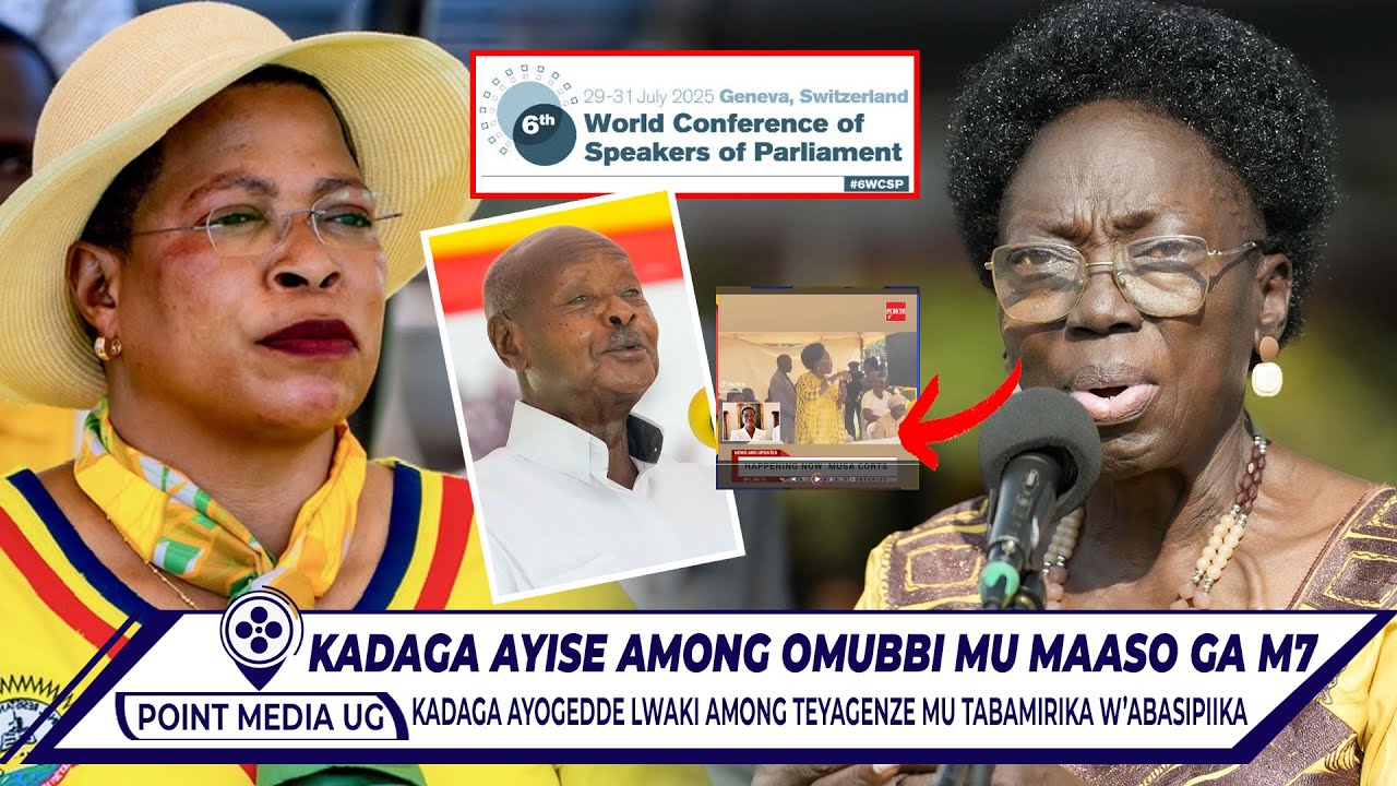 BREAKING!! AKATAMBI KADAGA AKAWANGAMUDDE AYISSE AMONG OMUBBI EKYAMUGANIZA OKUGENDA MU TABAMIRUKA