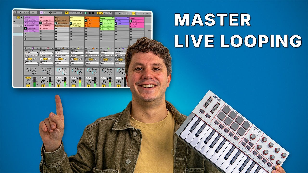 Как освоить живое циклирование с помощью AKAI MPK mini IV + Ableton