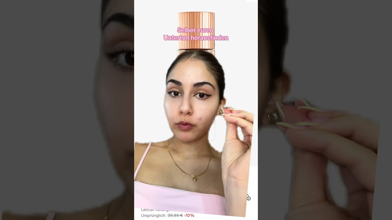 Immer richtige Fondation / Makeup Farbe finden (Unterton bestimmen 🎨🌸)