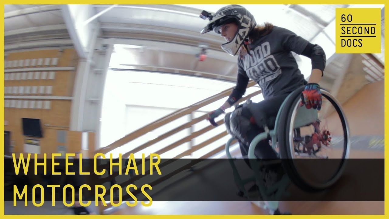 Wheelchair Motocross | Extreme Wheelchair Sports // 60 Second Docs
