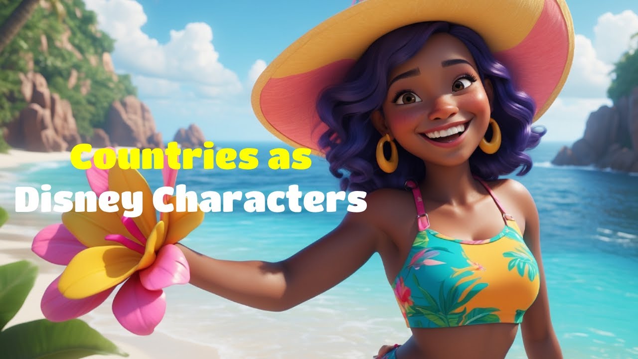 Asking AI to Draw Countries as Disney Characters