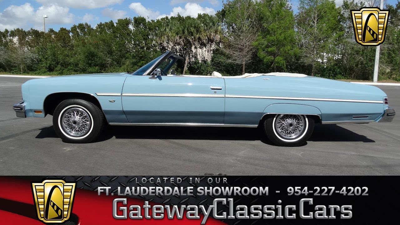 679-FTL 1975 Chevrolet Caprice Convertible