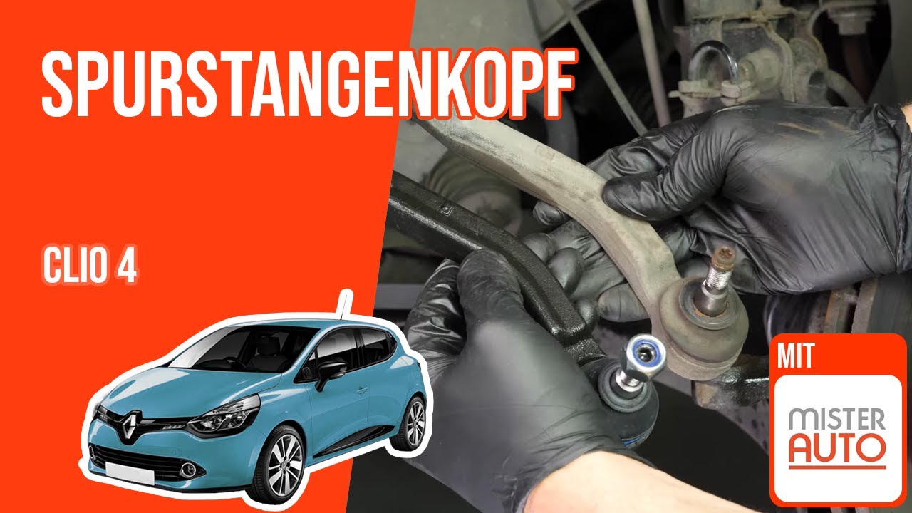 Wie Clio 4 Spurstangenkopf wechseln 🚗