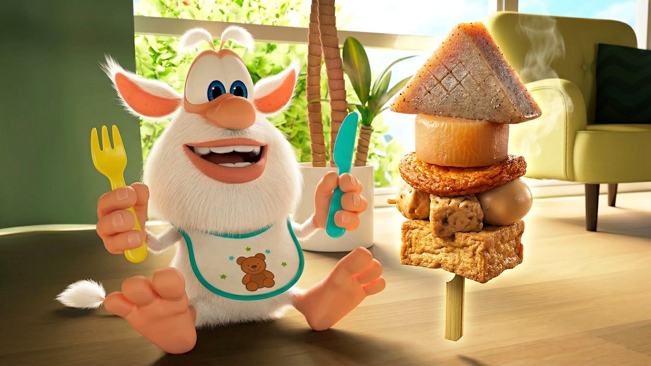 Booba 🍡 Magic Sticks 🍢 Fun Cartoons for Kids