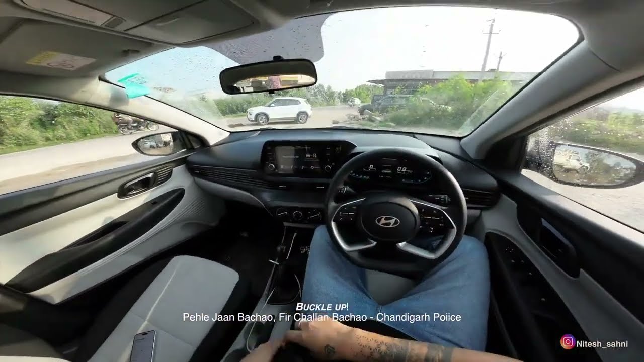 POV | You Are Driving i20 Magna | Zirakpur to Chandigarh | No Talking | Anand Vivak