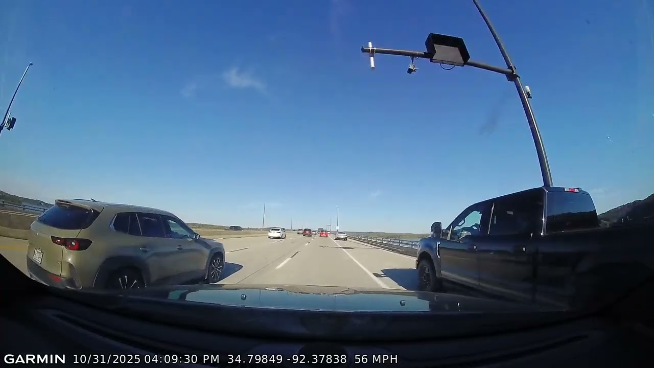 How many license plates can you read?