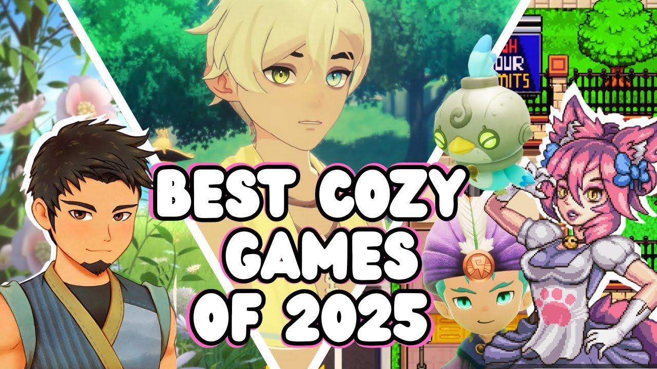 THE BEST COZY GAMES OF 2025