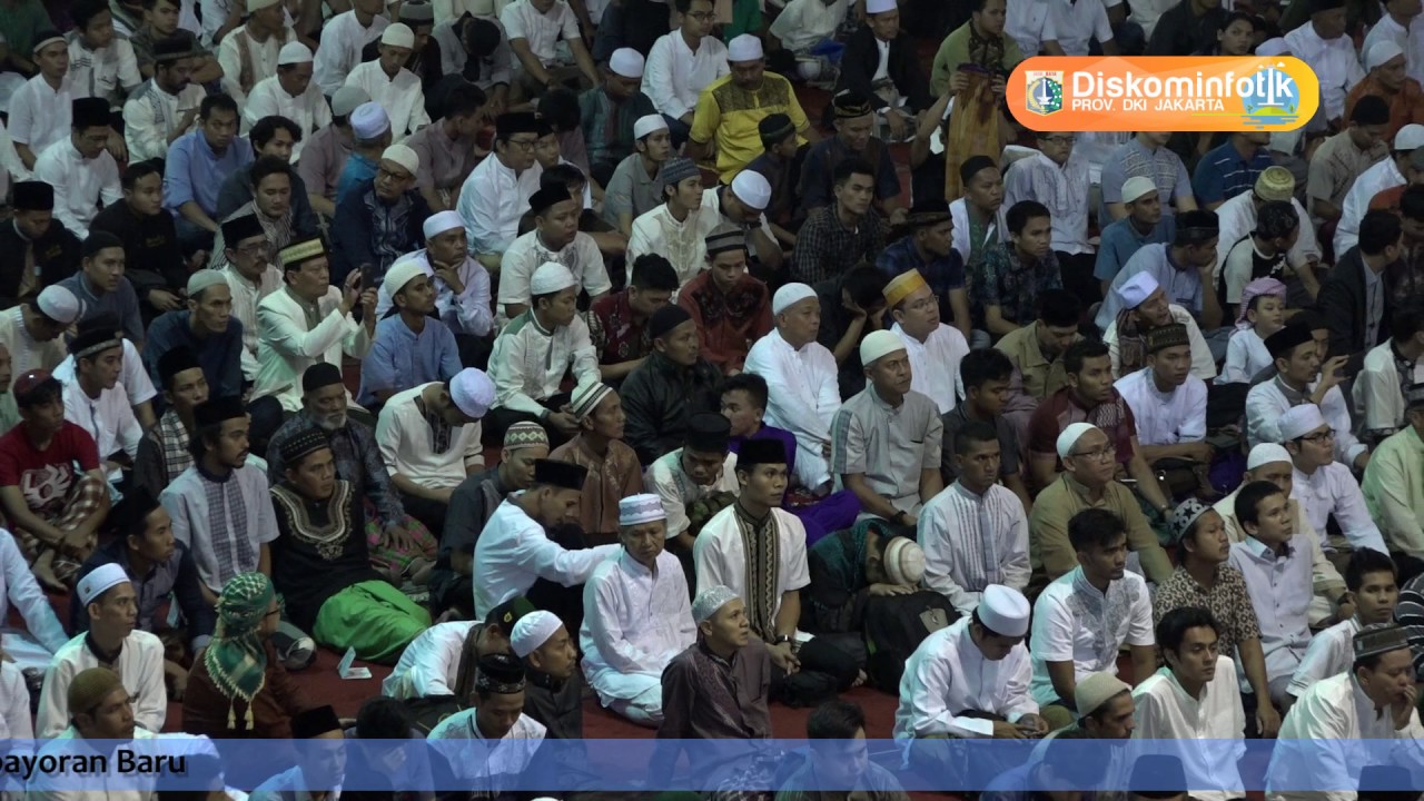 25 Juni 2017 Gub Djarot S. Hidayat Shalat Idul Fitri di Masjid Istiqlal