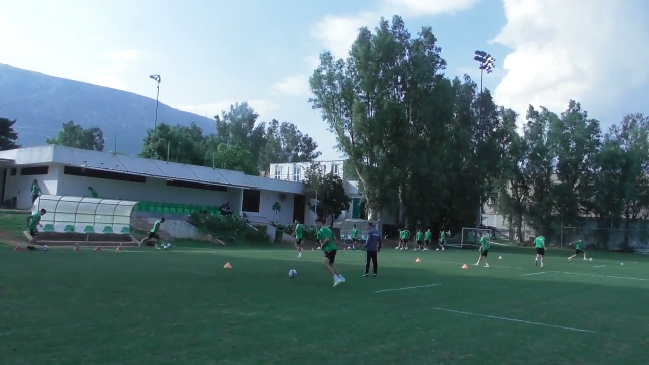 Technical warm up - passing drill (MD+2)