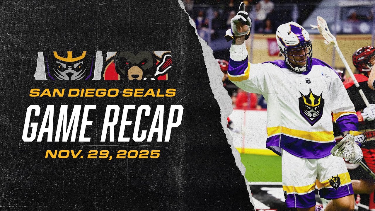 Game Highlights | San Diego Seals vs Ottawa Black Bears 11.29.25