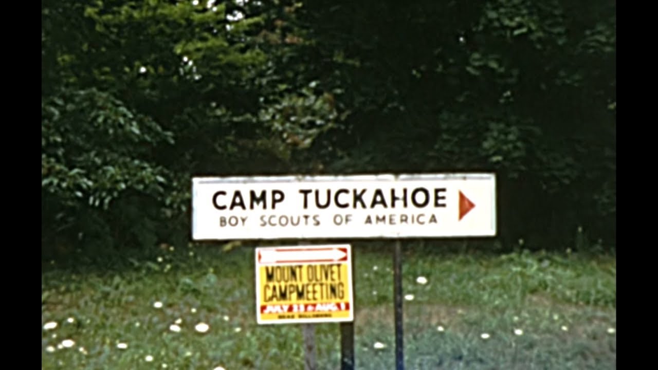 Boy Scouts at Camp Tuckahoe - Dillsburg, Pennsylvania - July 1965